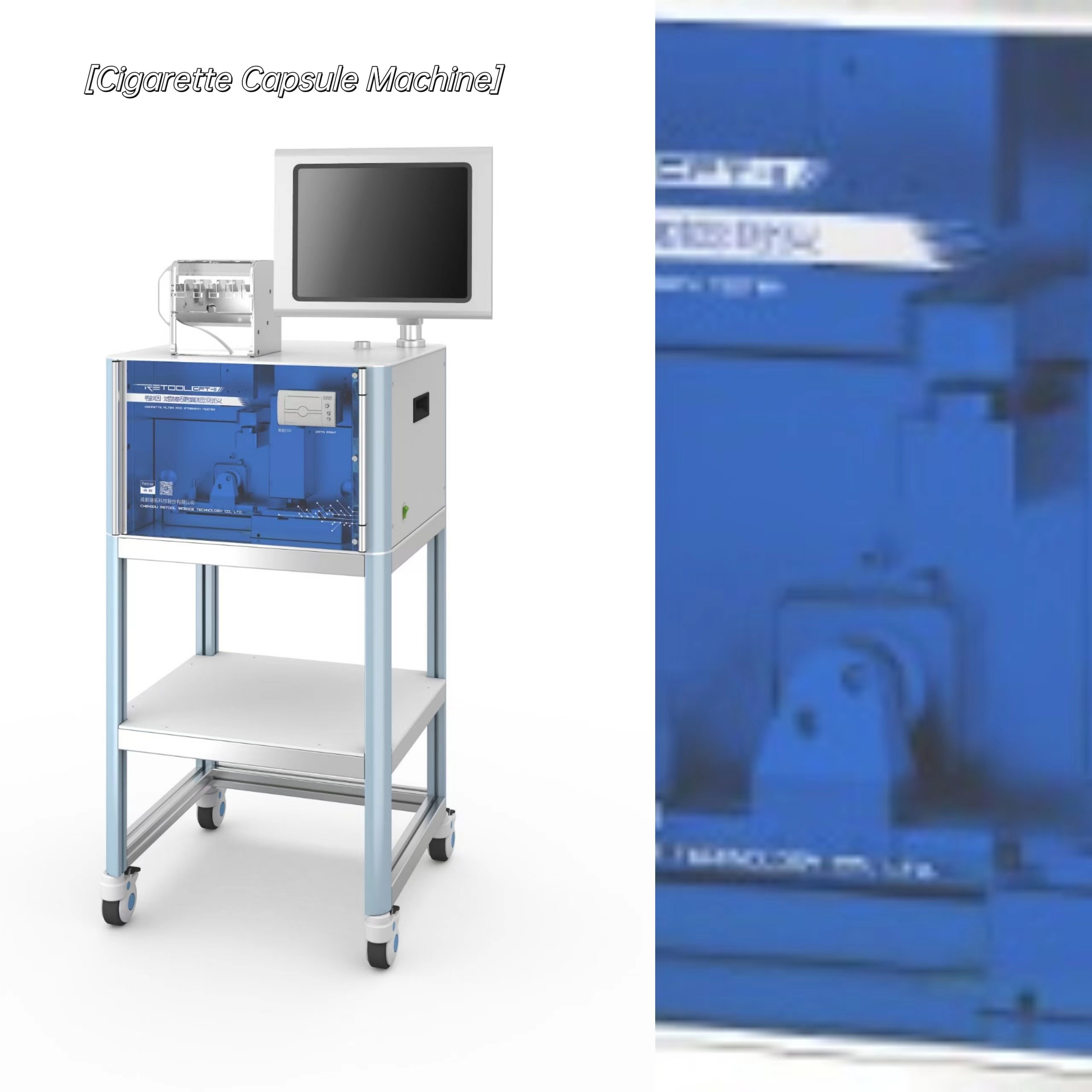 Le noyau industriel de contrôle de Tablette a fortement automatisé la cigarette et le filtre Rod Weighing Test Stand